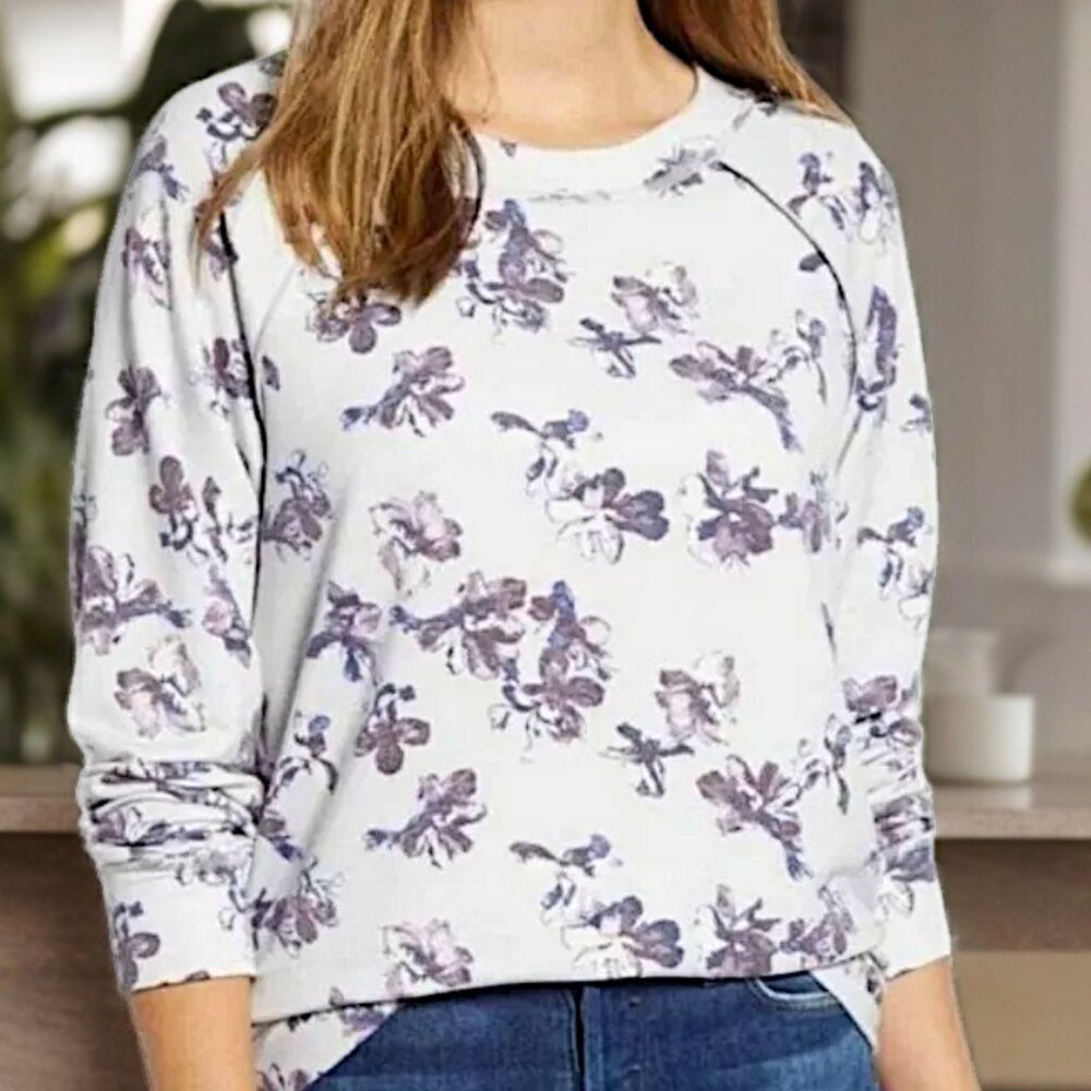 CASLON Floral Raglan Top
